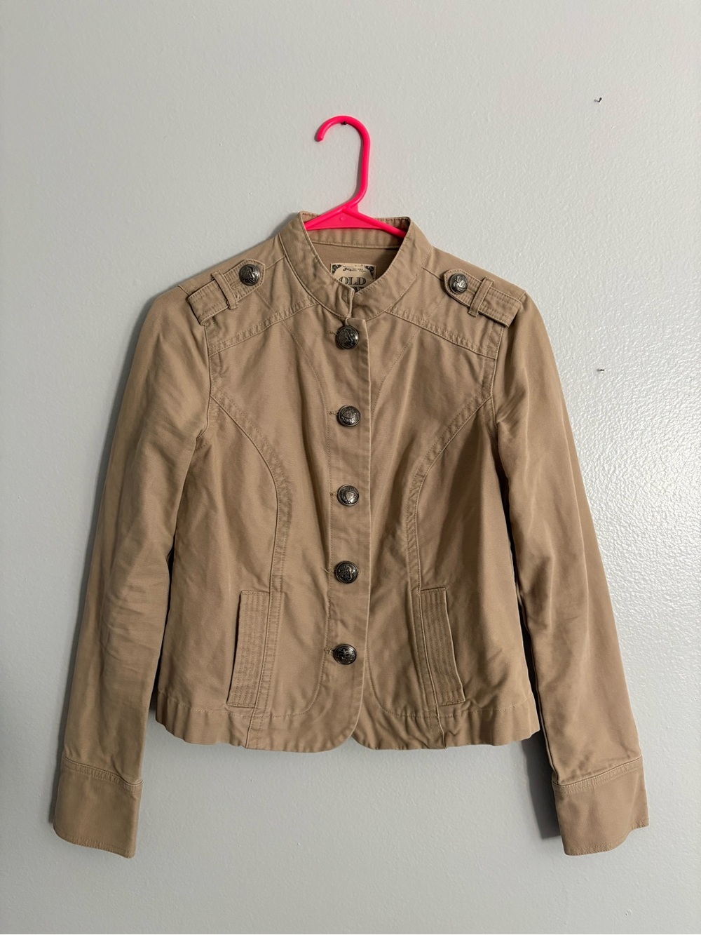 Vintage Old Navy Women's Tan Jacket